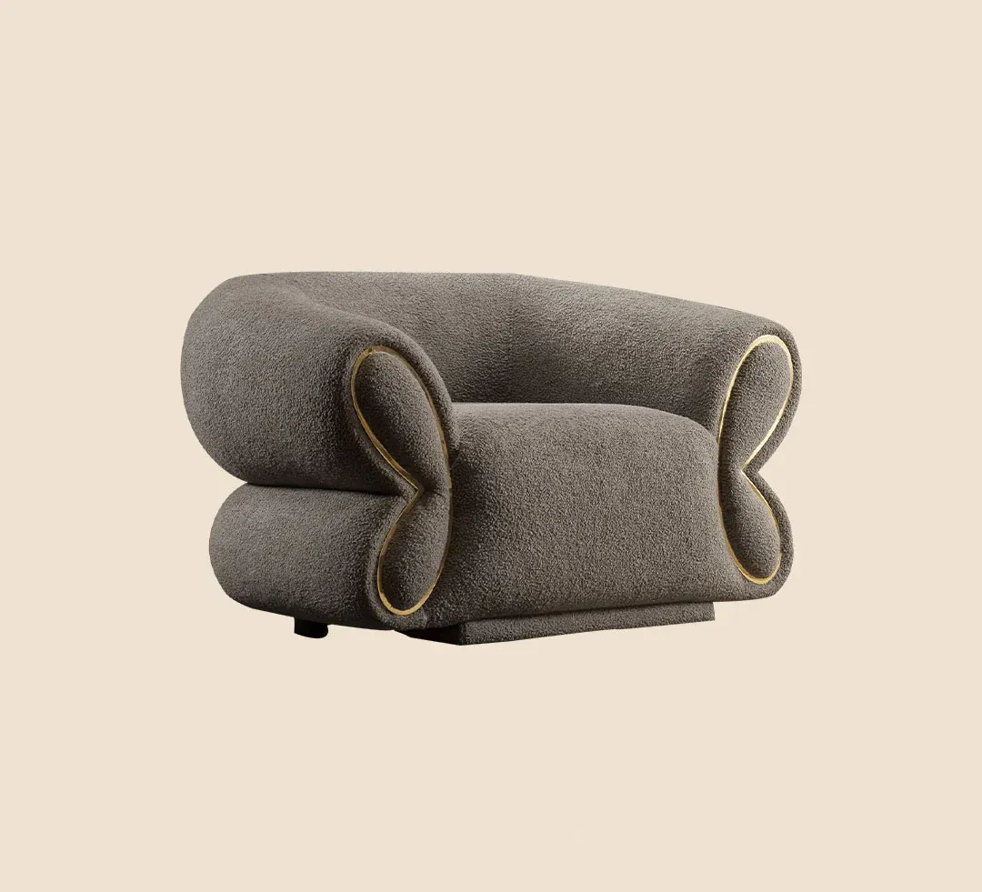 إيفي صالون مودرن بوكلية ناعمة - الصورة 5