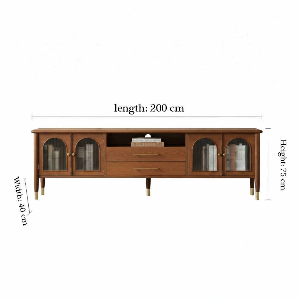 مارلو وحدة تلفزيون كلاسيك مودرن - الصورة 4