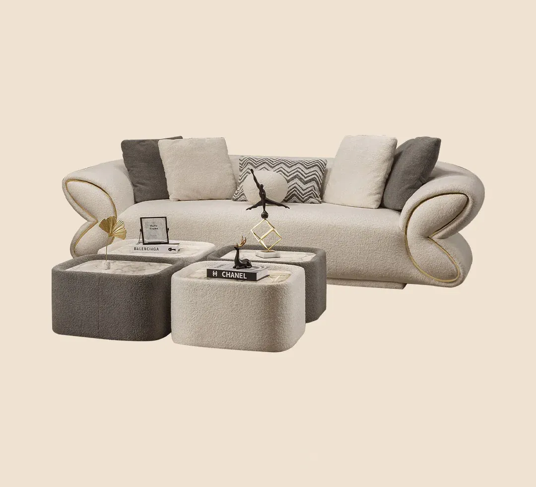 إيفي صالون مودرن بوكلية ناعمة - الصورة 3