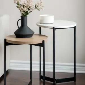 إيرا طقم طاولات جانبية مودرن من Living