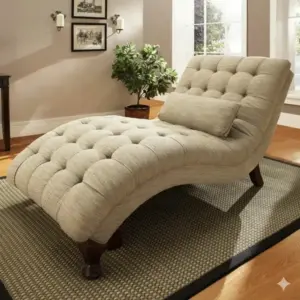 إلينورا شزلونج استرخاء مبطن منحني فاخر