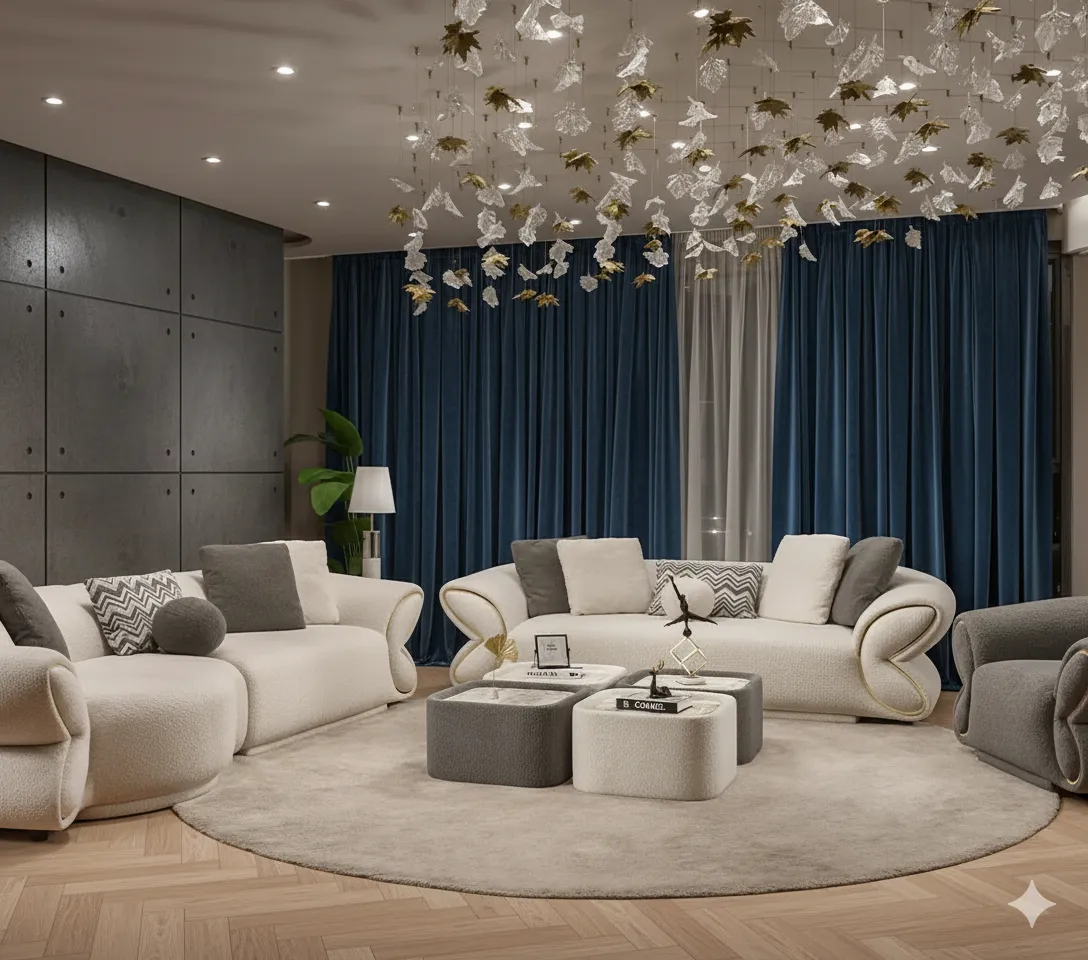 إيفي صالون مودرن بوكلية ناعمة