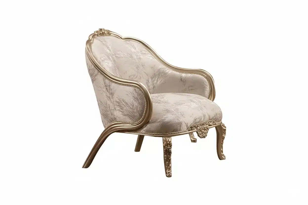 إمبريال صالون كلاسيك فاخر بتشطيبات ذهبية - الصورة 5