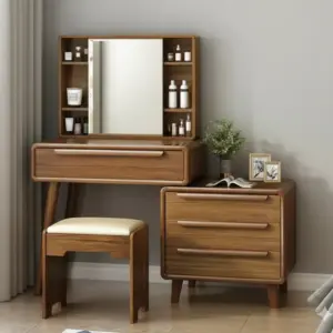 نوريلّا تسريحة خشبية بتصميم عملي ولمسة طبيعية دافئة