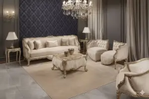 ⁦روياليس صالون كلاسيك ذهبي⁩ - الصورة ⁦3⁩