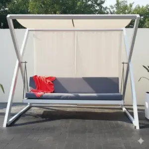 مارفي مرجيحة خارجية معدنية بتصميم مودرن من ليفينج