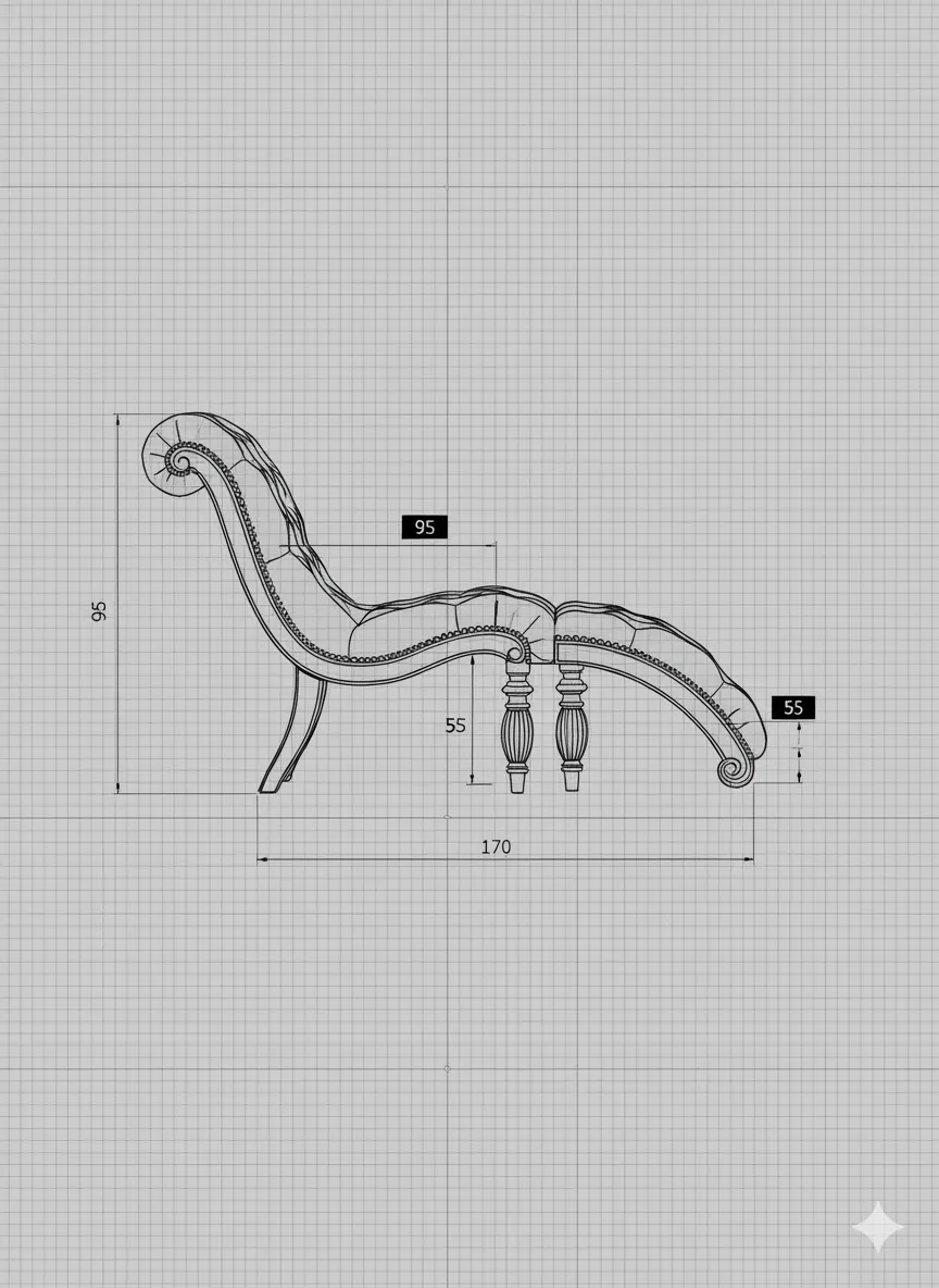 داركيا شزلونج استرخاء فاخر مبطن - الصورة 4