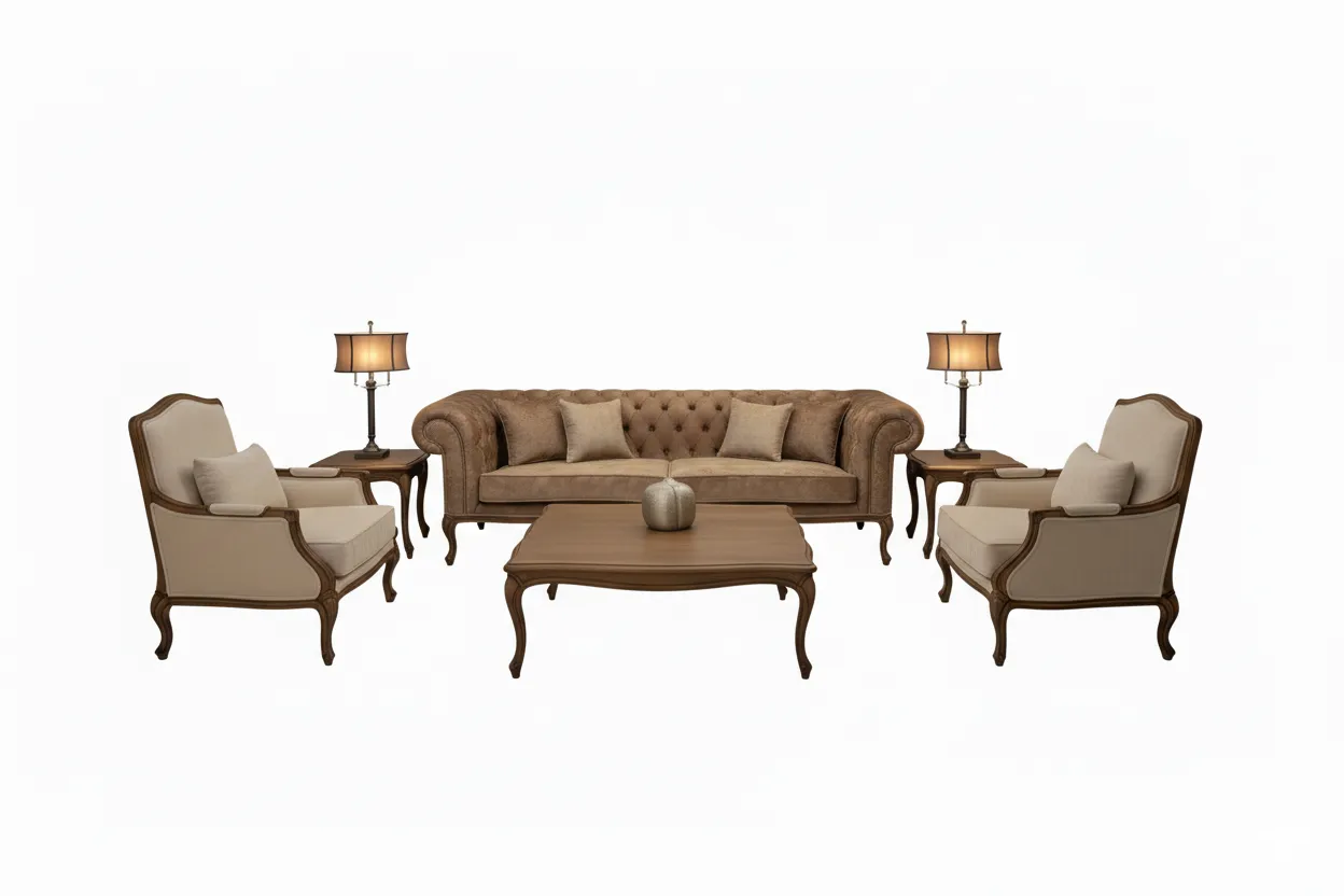 أوريليا طقم صالون كلاسيك فاخر - الصورة 2