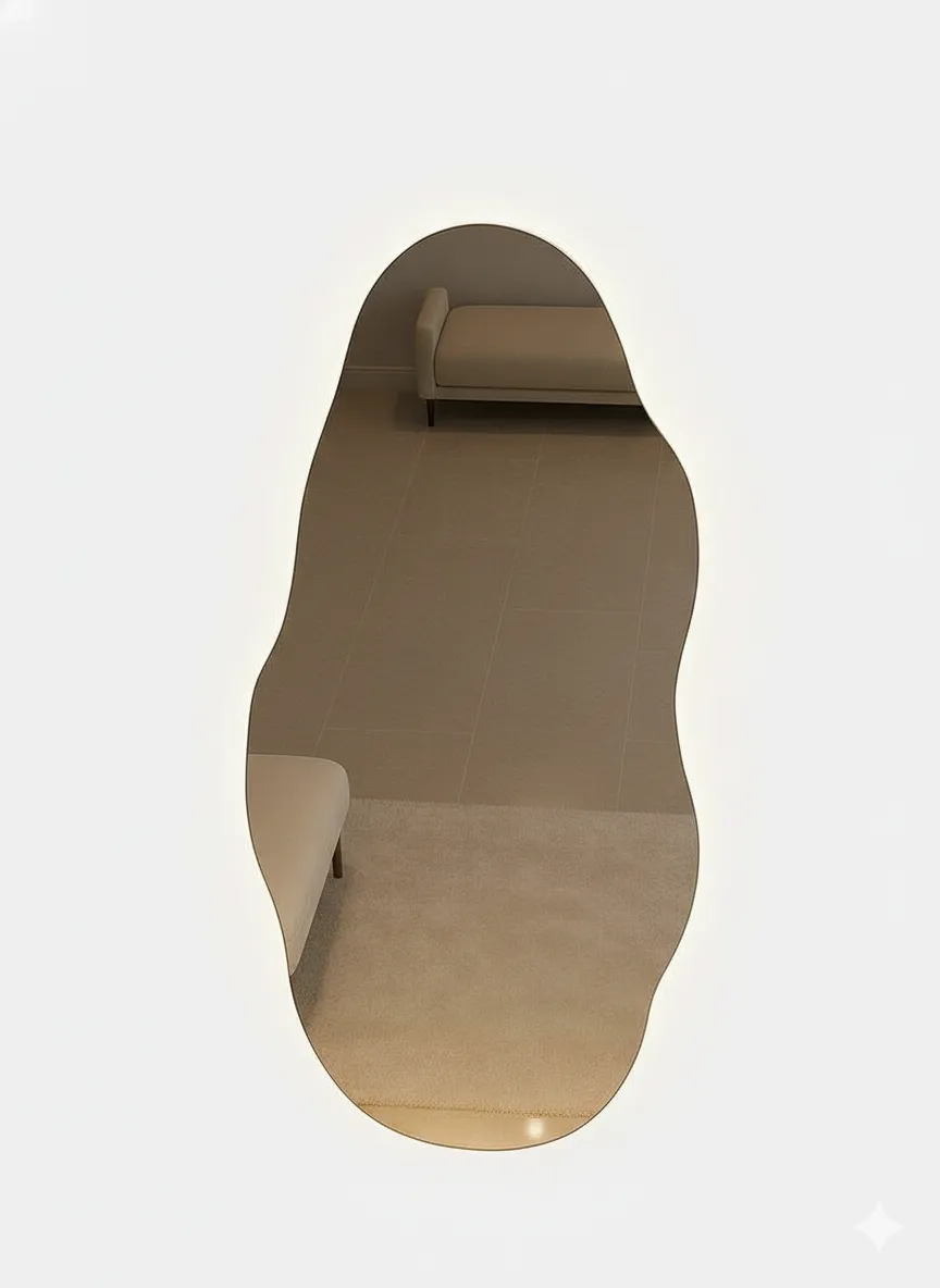 إلينزا مرايا جدارية بإضاءة محيطية بتصميم حر - الصورة 2