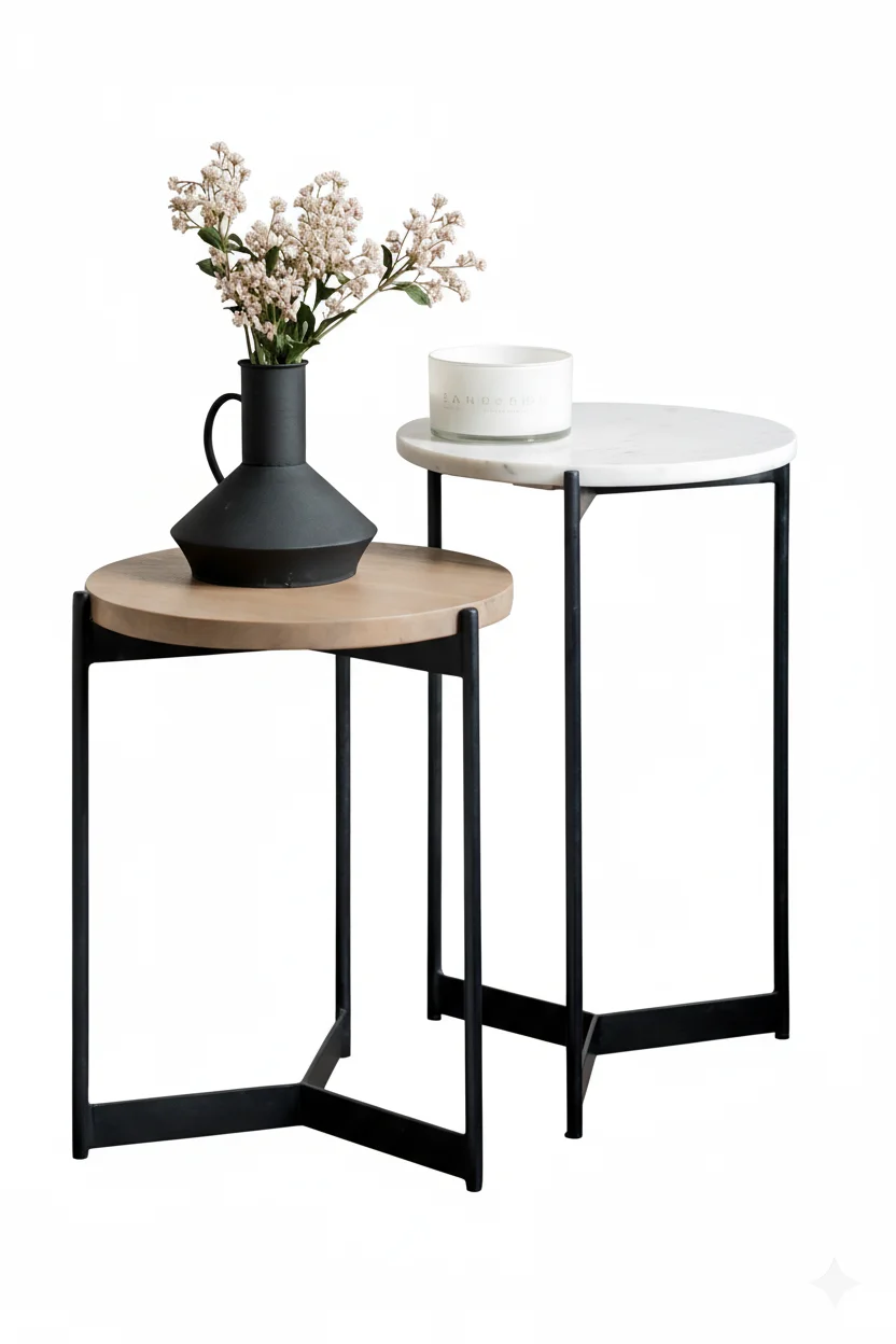 إيرا طقم طاولات جانبية مودرن من Living - الصورة 4