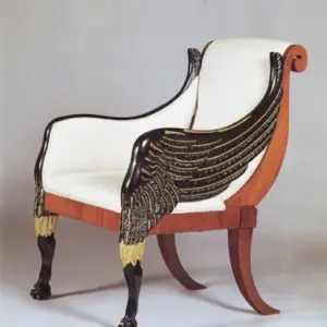 كرسي حورس الملكي تصميم فرعوني فاخر