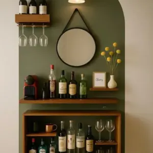 أورلينا ركن قهوة جداري عصري