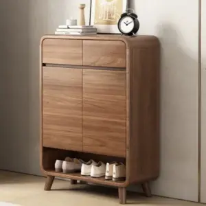 ألما جزامة مودرن من الخشب الطبيعي بتصميم عملي وأنيق للمداخل