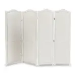 أليفـا برافان ديكوري خشبي بلون أبيض