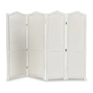 أليفـا برافان ديكوري خشبي بلون أبيض