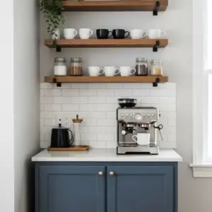 أزورا ركن قهوة جداري كلاسيك مودرن