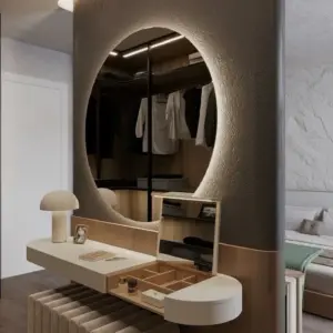 ڤينتورا تسريحة فاخرة بتصميم مودرن وتشطيب خشبي