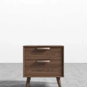 أوريون كومود جانبي خشب طبيعي مودرن