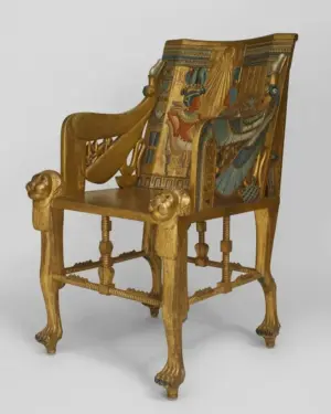 ⁦عرش توت عنخ آمون الذهبي⁩ - الصورة ⁦2⁩