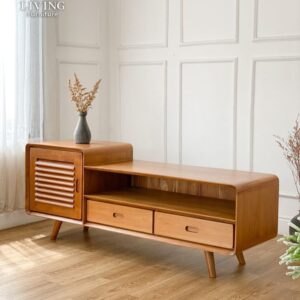 أريستو وحدة تلفزيون مودرن خشب طبيعي