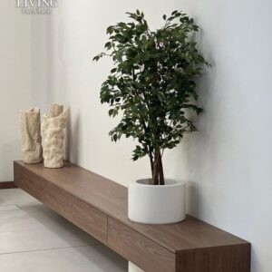 إيفانكا وحدة تلفزيون مودرن خشبي طبيعي