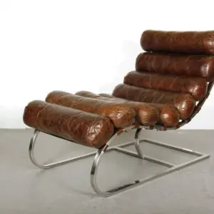 فالور كرسي استرخاء جلدي معدني