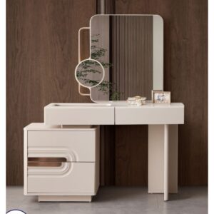 ألبــاتو تسريحة مودرن بتصميم هندسي ولمسة معدنية فاخرة