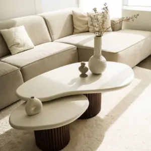 أورجانيكا طقم طاولات قهوة بتصميم حر