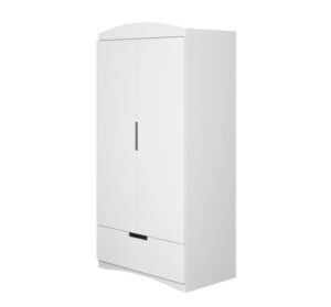 ⁦Arco Youth Wardrobe with Two Doors and Natural Wood Drawer⁩ - الصورة ⁦3⁩