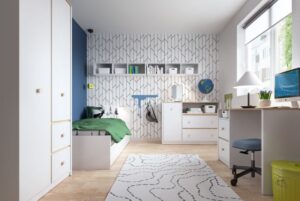 ⁦Astra Natural Wood Study Desk⁩ - الصورة ⁦5⁩