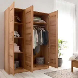 ⁦Alaska Modern Cabinet Natural Wood⁩ - الصورة ⁦3⁩