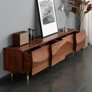 ⁦Okro 4-drawer TV table⁩ - الصورة ⁦11⁩