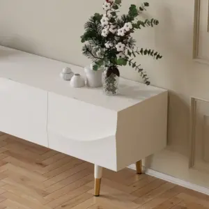 ⁦Okro 4-drawer TV table⁩ - الصورة ⁦15⁩