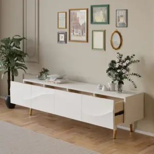 ⁦Okro 4-drawer TV table⁩ - الصورة ⁦19⁩
