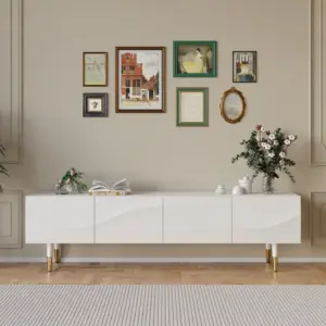 ⁦Okro 4-drawer TV table⁩ - الصورة ⁦21⁩