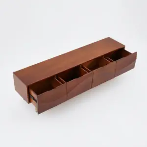 ⁦Okro 4-drawer TV table⁩ - الصورة ⁦9⁩