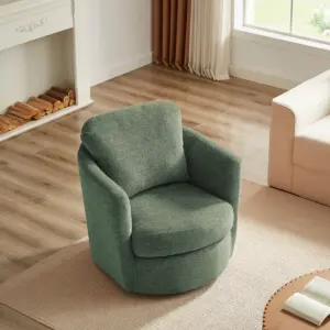 ⁦Imperial curved armchair in natural wood⁩ - الصورة ⁦3⁩