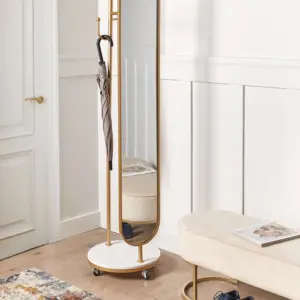 إيفيل مرآة أرضية بإطار معدني