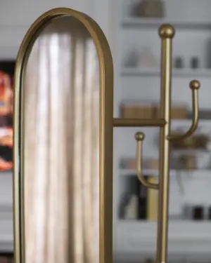 ⁦Eiffel floor mirror with a metal frame⁩ - الصورة ⁦7⁩