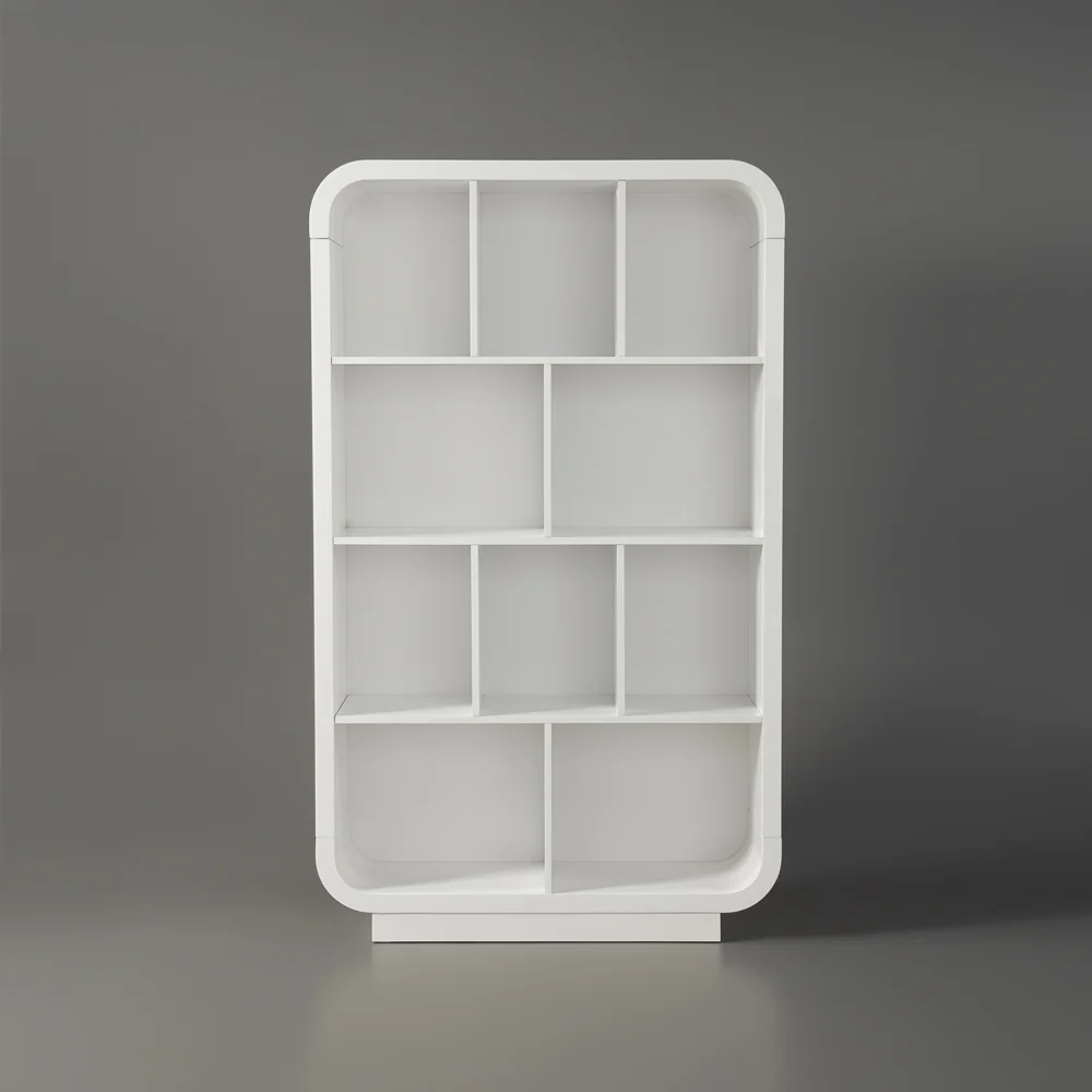 بيكانتو خزانة كتب خشب طبيعي مع 4 أرفف - الصورة 6