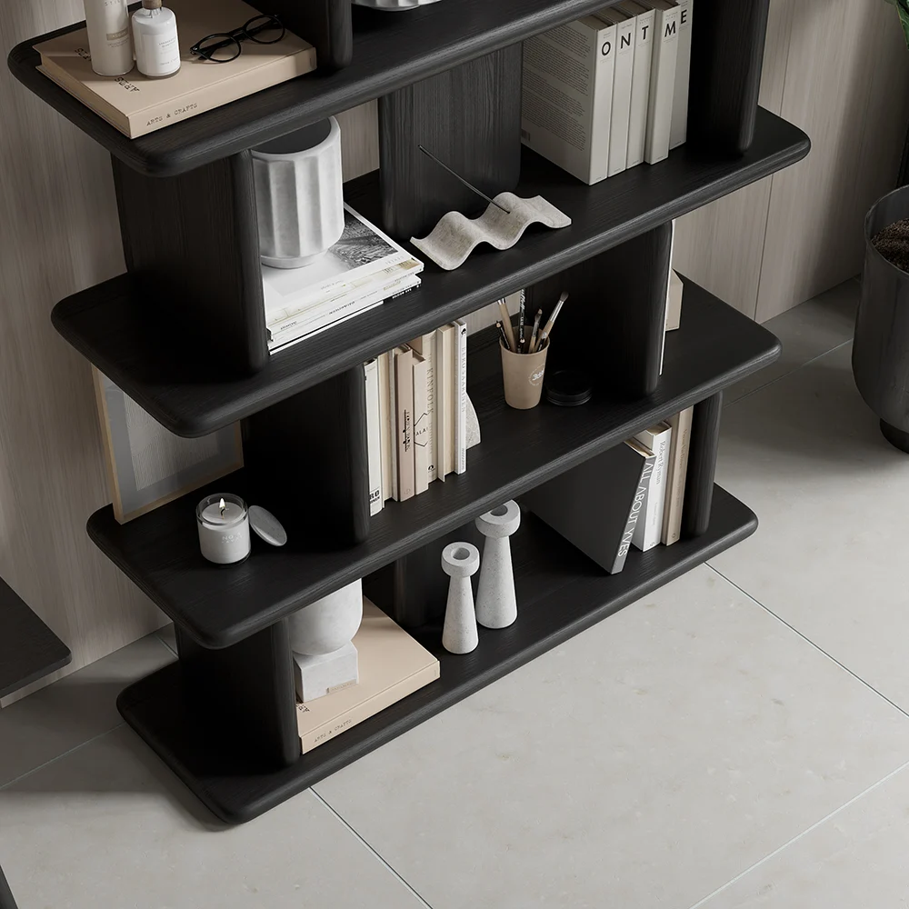 تاكو خزانه كتب متعدده الاستخدامات خشب طبيعى - الصورة 5