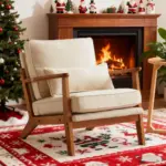 Tranquill natural wood armchair