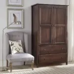 Gran natural wood wardrobe