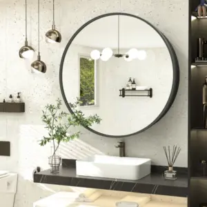 ماچيرو خزانة طبية مستديرة مبسطة