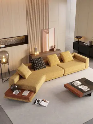 ⁦Dream sofa with modern design and hip fabric⁩ - الصورة ⁦2⁩