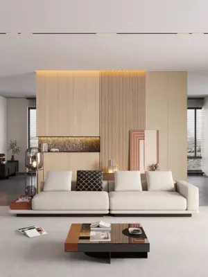 ⁦Dream sofa with modern design and hip fabric⁩ - الصورة ⁦3⁩