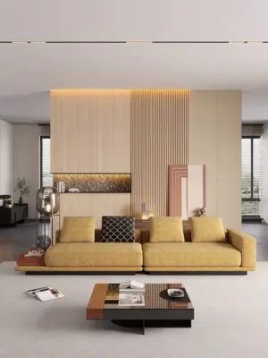 ⁦Dream sofa with modern design and hip fabric⁩ - الصورة ⁦4⁩