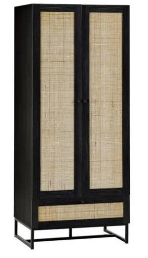 Ravenna 2-Door Wardrobe with Storage Drawer
