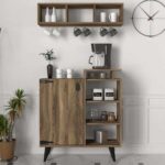 ركن القهوة تريو أسود وبني