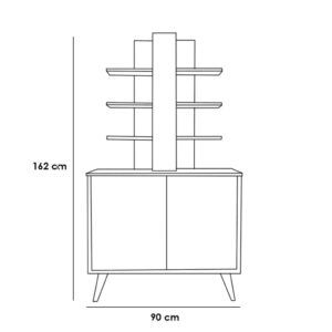 ⁦ركنة القهوة ريفيرا بني⁩ - الصورة ⁦2⁩